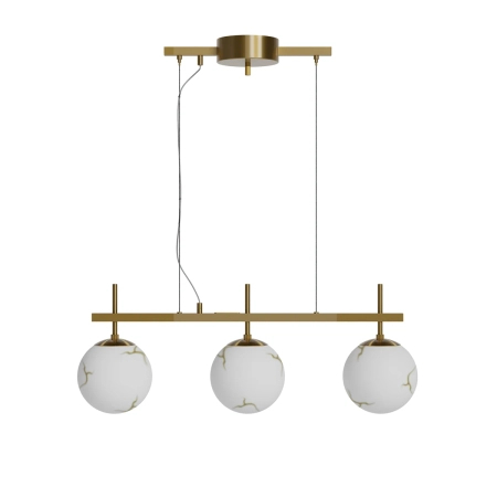 By Rydens Lampa wisząca Bellagio mosiądz/biały 4202540-5000