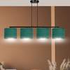 Lampa wisząca HILDE 4 BL GREEN Emibig 1051/4 zielony