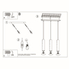 Sollux Lighting Lampa wisząca LAGOS 3L biały SL.0325