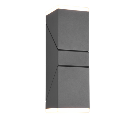 Kinkiet zewnętrzny Trio 270660242 grafitowy