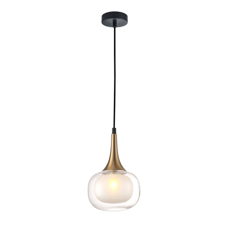 Lampa wisząca Italux Konila PND-99709-1-BRO-CL Mosiężny