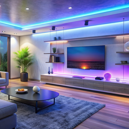 Eko-Light TAŚMA 2,5m 60LED. 36W. Barwa: RGB. IP65 EKPL698