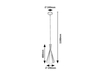 Lampa wisząca Rabalux Trincola 5311 czarny
