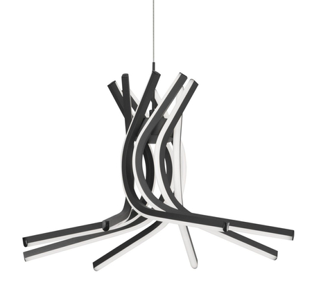 Lampa wisząca Luces Exclusivas CEUTA LE41602 czarny