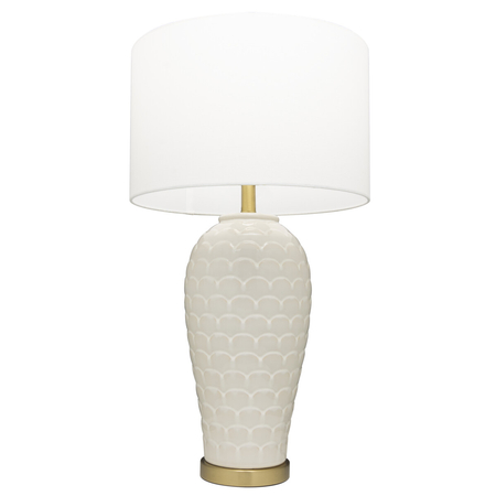 Cosmo Light Lampa stołowa MURCIA T01033BR-WH