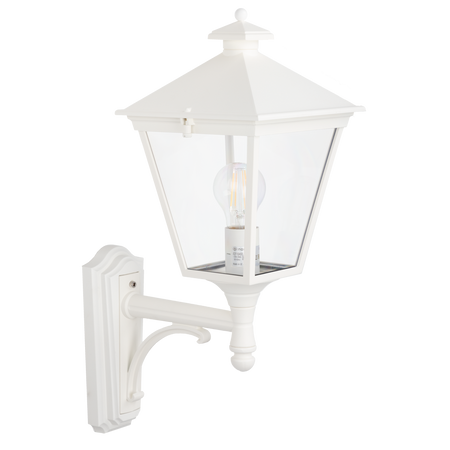 LONDON 480 WHITE E27 LED 9W ON ARM UP