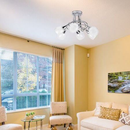 Lampa sufitowa Rabalux Dave 6085 chrom