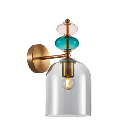 Kinkiet Italux WL-30263-1B-BRO-SG Złoty