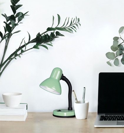 Lampa biurkowa CARIBA Kaja K-MT-203 SELEDYNOWY 