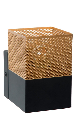 Kinkiet Lucide RENATE 21223/01/02 czarny/złoty