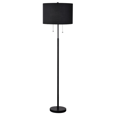 Light Prestige Lampa podłogowa Fogo czarna 2xE27 LP-0304/2F BK