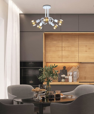 Lampa sufitowa DEZE Kaja K-3611 biały