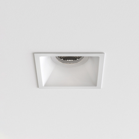Spot Astro Minima Slimline Square Fixed Fire-Rated IP65 1249038 Matowy Biały