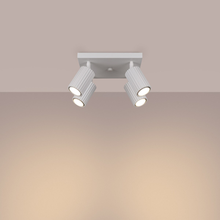 Sollux Lighting Plafon KARBON 4 biały SL.1545