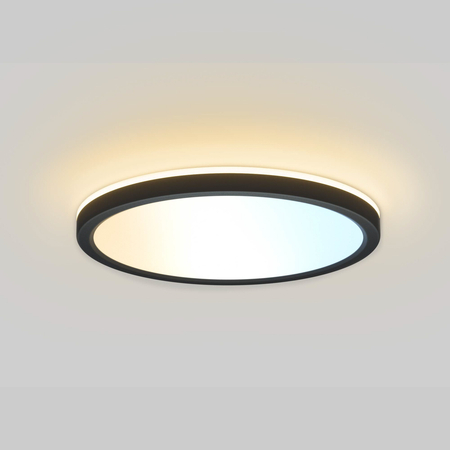 Plafon Italux PLF-63452-300R-28W-BL Czarny