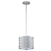 Lampa wisząca Elstead Lighting Ziggy srebrny ZIGGY-1P-S-LS