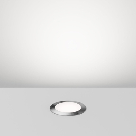 Oprawa wpuszczana zewnętrzna Abigali LED Vanguard 3.5W IP67 WW srebrna Ø50mm