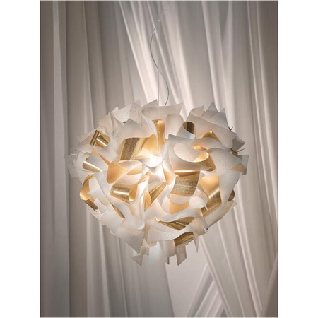 Lampa wisząca Slamp VELI AUREA - WHITE/GOLD - RED WIRE S VELSS00WHG01R00000EU biały/złoty