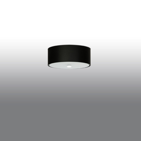 Sollux Lighting Plafon SKALA 30 czarny SL.0760