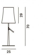 Lampa stołowa Foscarini 221001S-42 Birdie grande