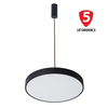 Lampa wisząca Italux 5361-830RP-BK-3 Orbital Czarna