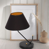 Milagro Lampa stołowa VICTORIA BLACK 1xE27 MLP4914 CZARNY