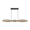 Lampa wisząca Italux Natano PND-55362-40W-WO Czarny piaskowany