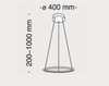 Lampa wisząca Maytoni MOD877PL-L24W Nola - Biała
