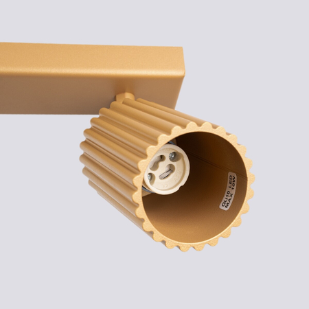 Sollux Lighting Plafon KARBON 4L złoty SL.1565