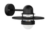 BERGEN 270 BLACK E27 LED 9W ON ARM DOWN