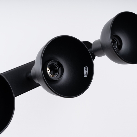 Sollux Lighting Plafon ELBA 3 czarny SL.1318