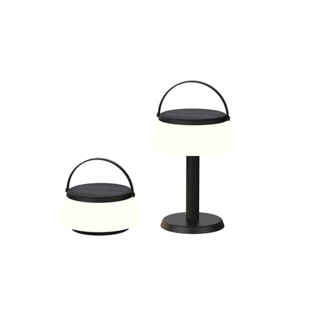 Lampa zewnętrzna Zuma Line DT36111 AURE LAMPA STOŁOWA ZEWNĘTRZNA SOLARNA CZARNA/BLACK