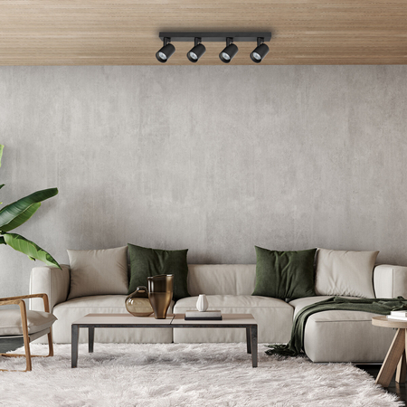 Milagro Oprawa Volf Spot Czarny 4xGU10 ML1295 CZARNY