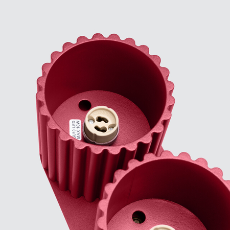 Sollux Lighting Plafon AURA 2 burgund GU10 SL.1820