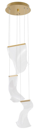 Lampa wisząca Luces Exclusivas CALI LE41372 złoty