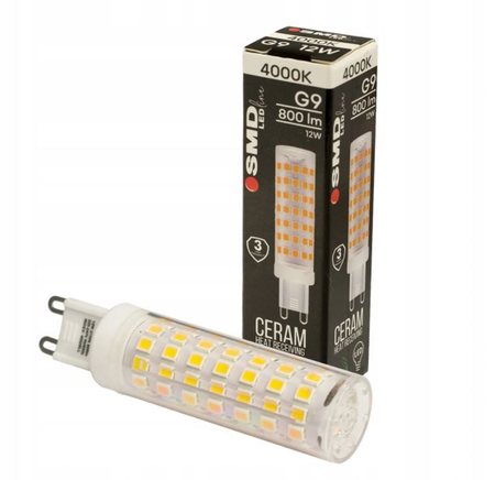 Żarówka LED SMD Ledline G9 12W NW