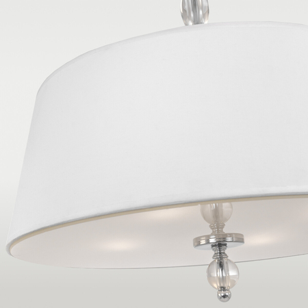Cosmo Light Lampa wisząca CANCUN P04981CH-WH