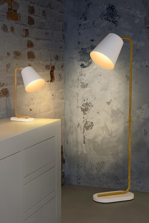 Lampa biurkowa Lucide CONA biały 71645/01/31