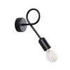 Sollux Lighting Kinkiet LOOP czarny SL.1433