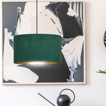 Lampa wisząca HILDE 1 BL GREEN Emibig 1051/1 zielony