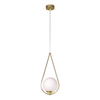 Lampa wisząca NEVE GOLD Kaja K-4775 mosiądz