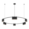 Milagro Lampa wisząca (koło) GENESIS BLACK 15xGU10 ML0376 CZARNY