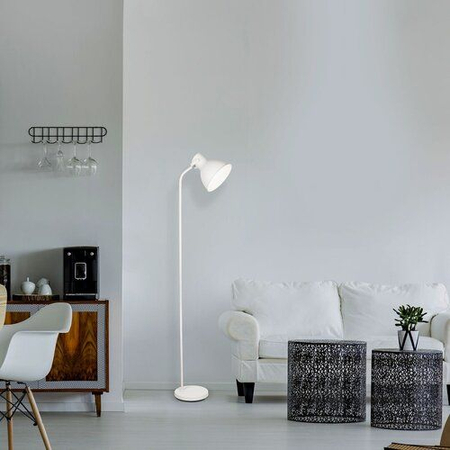 Lampa podłogowa Rabalux Derek 4328 biały