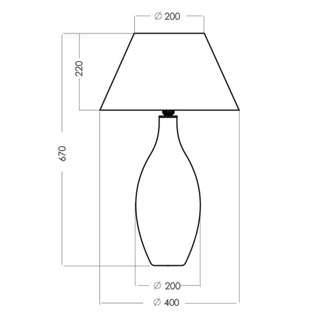 Lampa stojąca 4concepts KENYA Czarna