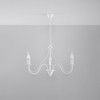 Sollux Lighting Żyrandol MINERWA 3 biały SL.0213