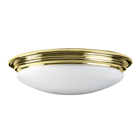 Plafon Elstead Lighting Brompton mosiądz BATH-BROMPTON-F-PB
