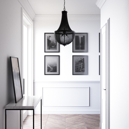 Cosmo Light Lampa wisząca ROMA P04543BK