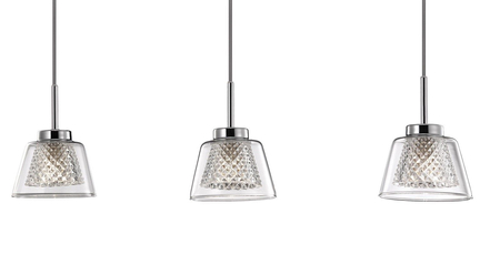 Lampa wisząca Luces Exclusivas YOPAL LE41832 przezroczysty
