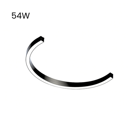 Alpina System Owalny róg LED Greenie 54W 4000K CRI80