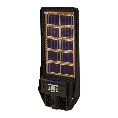 Eko-Light Latarnia Solarna Via 200W 2400lm 6000K EKO9096 CZARNY